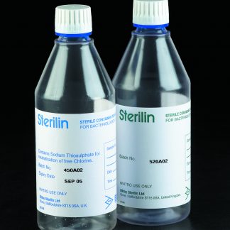 500ML SAMPLE BOTTLE LABELLED
