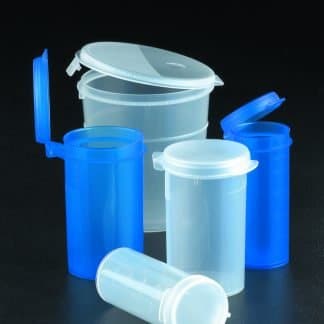 CONTAINER 90ML NATURAL HINGED LID