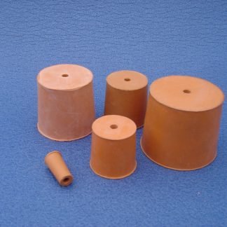 RUBBER STOPPERS 1 HOLE NO.10