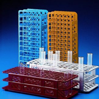 TEST TUBE RACK BLUE PP 32X 26MM