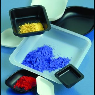 WEIGHING BOAT PS 250ML SQUARE WHITE