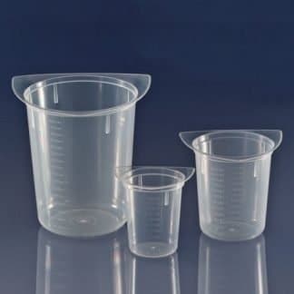 TRI-CORN BEAKERS PP GRADUATED 100ML