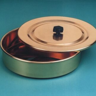 COVER/RECEIVER SET ST./STEEL 200MM DIA