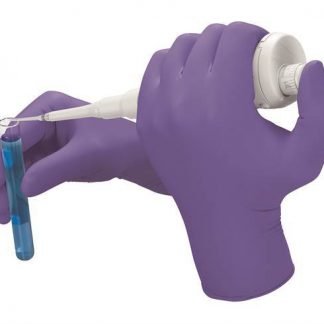 GLOVES SAFESKIN NITRILE PURPLE SMALL