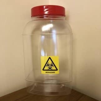 DISPOSAFE PET JAR 3.4LT